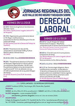 JORNADAS SOBRE DERECHO LABORAL